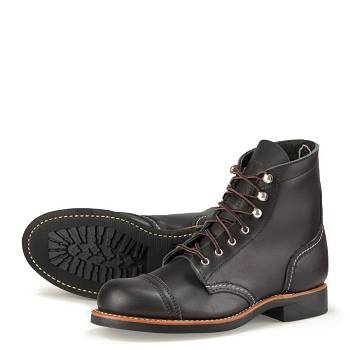 Red Wing Női Heritage Iron Ranger 6 Inch Bakancs Fekete